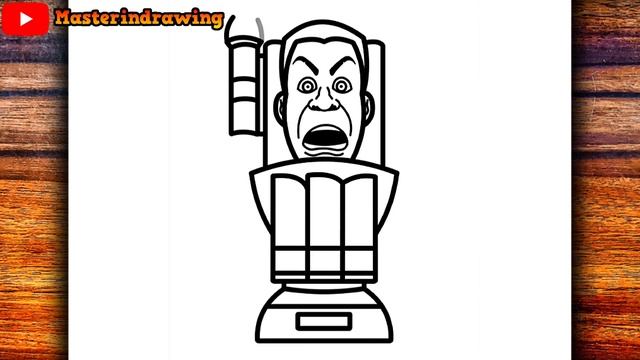 HOW TO DRAW G-MAN - SKIBIDI TOILET смотреть онлайн