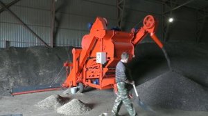 Новая ОВС-25А на очистке семечки