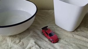 Porsche 911 GT3 RS Majorette 1/59 model car (+experiment)