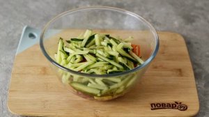 Салат с корейской морковью