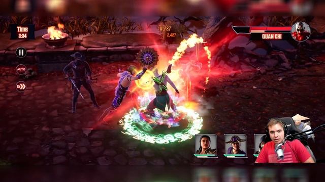 Mortal Kombat Onslaught. How to Beat Goro Tower Level 4 and Quan Chi Tower Level 5 on AUTO! смотреть онлайн