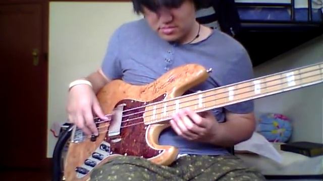 Funk Bass Loop - Mailloux Vintage 70s Jazz Bass смотреть онлайн
