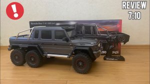 Review TRAXXAS TRX-6 Mercedes-Benz G 63 AMG только 7 из 10 - ОН НИКОМУ не нужен...