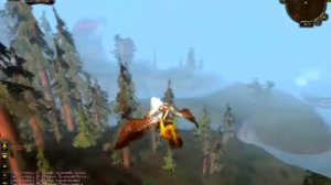 WORLD OF WARCRAFT, НОРДСКОЛ (полёт) Даларан-Валгард