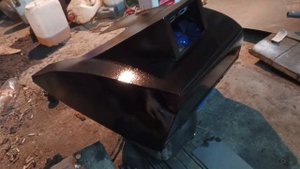 Мотобуксировщик Север-ск 500 , лифан 15 л.с. Переделка капота на железный. Переделка модуля толкача