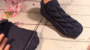 Следки БЕЗ Шва на 2х Спицах с Расчетом. Подробный МК.