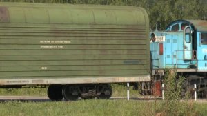 ТЕПЛОВОЗ ТГМ4-2964 НА МАНЕВРАХ