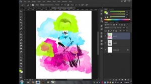 Photoshop Tutorial - How to Create a Paint Splatter Portrait