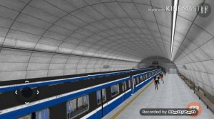 Парад всех поездов метро в Subway Simulator 3d