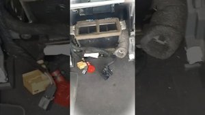 Как снять блок комфорта задняя часть Volkswagen Touareg GP