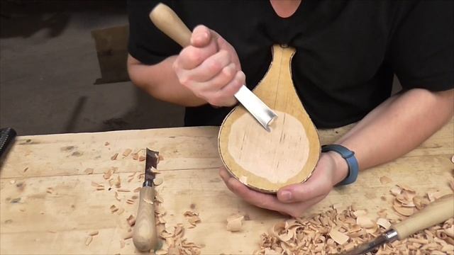 Как сделать куксу из дерева своими руками, резьба по дереву смотреть онлайн