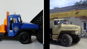 Автокран Урал 4320 Ивановец от Технопарка #технопарк #машинки #cars