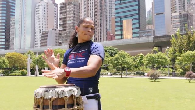 [Capoeira Music] Play Atabaque with the rhythm "Maculele" смотреть онлайн