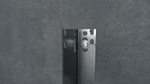 Kermi steel panel radiator - installation long wall bracket