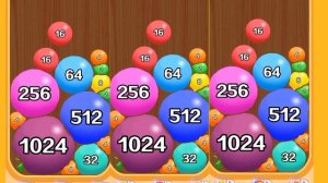 Jelly Merge 3D | Noob vs Pro vs Hacker in jelly merge 2048 ball 3d game | highest score ball 2048