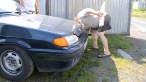 Выезд из гаража