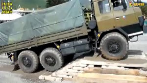 Vojenské TATRY - test náprav! TATRA 810 - TATRA 815 6x6, 8x8