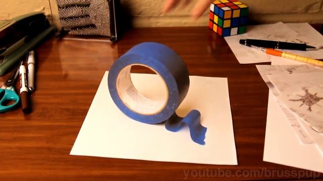 Анаморфные 3D изображения - анаморфозы смотреть онлайн