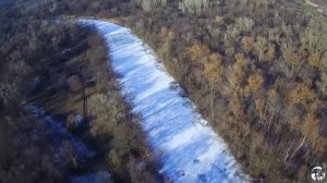 Марганец. Полёт над лодочной станцией. Намыв. Каховское водохранилище.