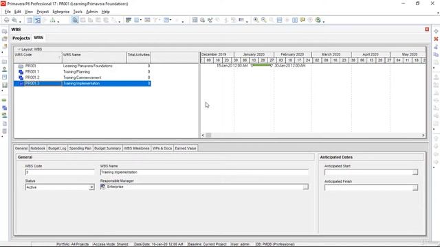 Primavera P6 Tutorial