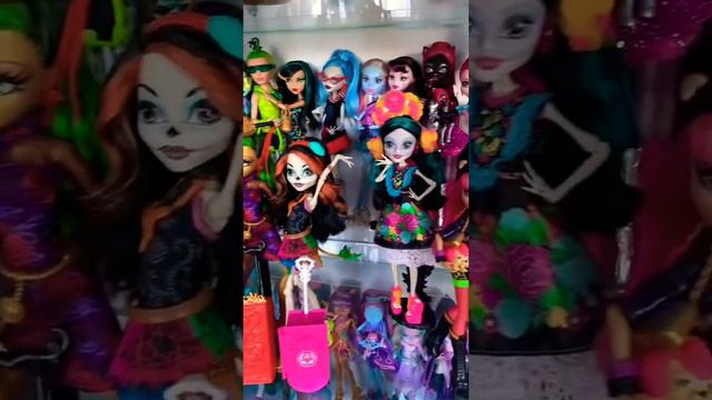 ОБЗОР КОЛЛЕКЦИИ МОНСТЕР ХАЙ 2022 MONSTER HIGH COLLECTION Biga High Pullip Пуллип базовые и комик ко