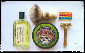 Бритьё! Fatip - Voskhod - Fenomeno Shave - Simpson - Мужской материк