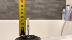 Jacob Delafon - Semi-automatic bath drain and overflow, cap repair.