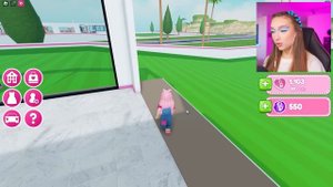 ПОСТРОИЛА ДОМ МЕЧТЫ БАРБИ в ROBLOX *2 часть* ! ? Тайкун Barbie Роблокс