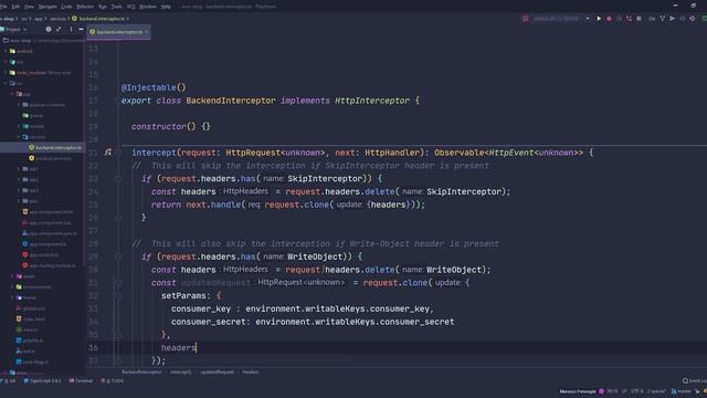 9. Creating Angular HTTP Interceptor For Backend смотреть онлайн