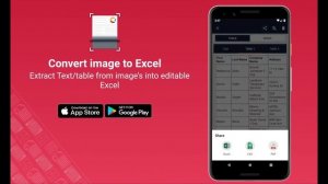 My Document Scanner [OCR]  | Convert image to Excel, CSV & PDF