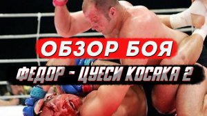 Убойный реванш. Обзор боя Федор Емельяненко - Цуеси Косака 2