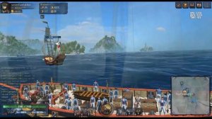 World Of Sea Battle Alpha Даже на Pickle можно топить небольшие корабли