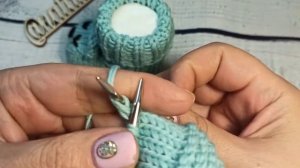 Пинетки спицами для новорожденных