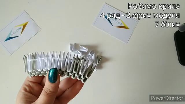 Ангел (Майстер-клас) модульне оригамі Angel 3d origami Ангел модульное оригами