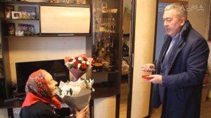 Глава Бугульминского района Линар Закиров посетил блокадницу Ленинграда Раису Дмитриеву