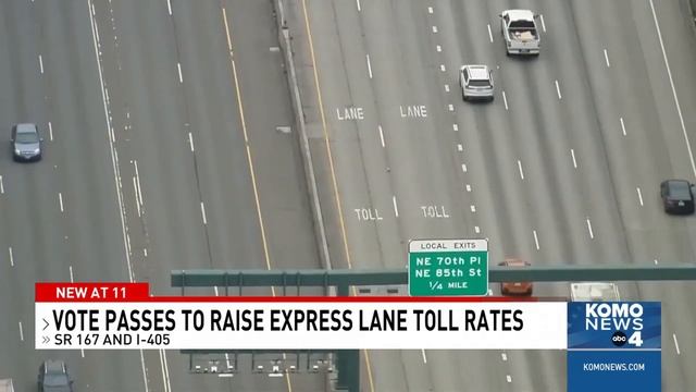 $15 maximum tolls coming March 1 for I-405 and SR 167 смотреть онлайн
