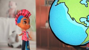 Число и цифра 5. Состав числа 5 (2ч). Океаны на глобусе. 1 класс.