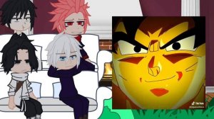 Jujutsu Kaisen React To Goku | Dragon Ball | Gacha react