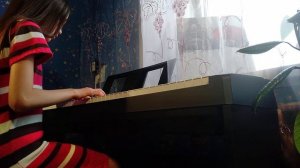 Играю Немецкую песенку на цифровом пианино