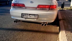 Toyota Mark 2 GX100 1GFE BEAMS Двойной выхлоп