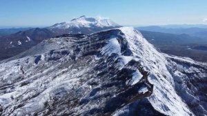 Камчатка. Полет на вершине вулкана Горелый