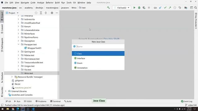144 - Classes Utilitárias - NIO pt 01 - Path, Paths, Files pt 01 смотреть онлайн
