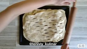 УКРАШЕНИЕ ПИРОГА - самый ПРОСТОЙ и красивый вариант