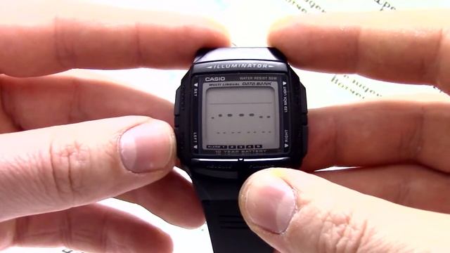 Часы Casio Databank DB-36-1A [DB-36-1AVEF] - Инструкция, как настроить от PresidentWatches.Ru смотреть онлайн