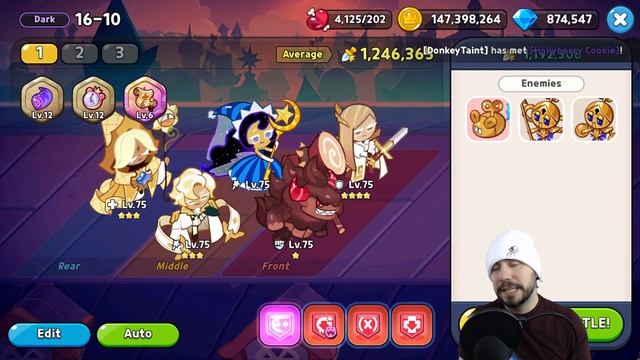 MOUSE IN DA HOUSE! | 3 Star Dark Mode 16-10 | Eternal City of Wizards Guide | Cookie Run Kingdom