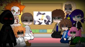 The Fandoms react to each other☆ |The Promised Neverland| and |IT| 4/? ♡