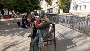 Тверь. Памятник Михаилу Кругу (27.08.2023).