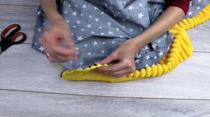 Сдаю Секреты! Как просто шить плюш. Шьем большой плед из minky stripes