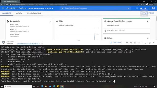 Using Kubernetes Engine to Deploy Apps with Regional Persistent Disks Qwiklabs [gsp200] смотреть онлайн