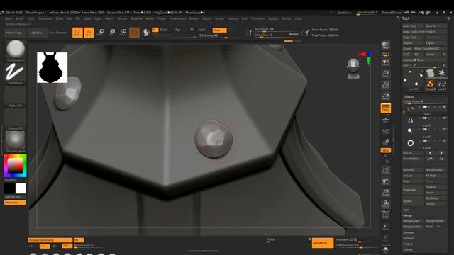 Autodesk 3ds Max, Zbrush, Substance Painter   Stylized vintage lantern